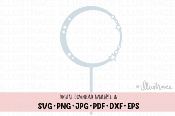 Download Moon and Stars Cake Topper Svg - Stars Collection