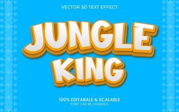 Download 3d Jungle King Editable Text Effect - Jungle king Collection