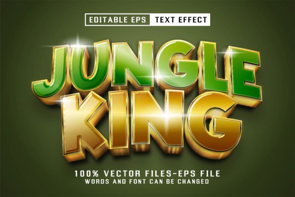 Download Jungle King Editable Text Effect - Jungle king Collection