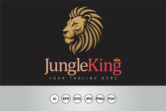 Download Lion Jungle King Face Head Mascot Logo - Premium Resources
