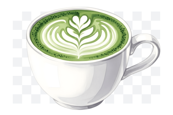 Download Matcha Latte Art PNG Clipart - Latte art png Collection