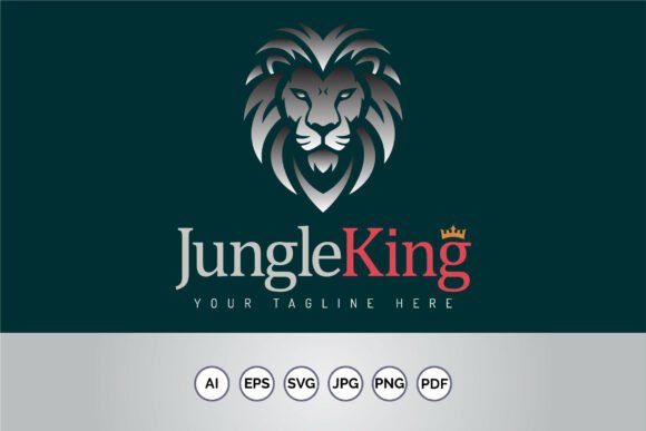 Download Lion Jungle King Face Head Mascot Logo - Premium Resources